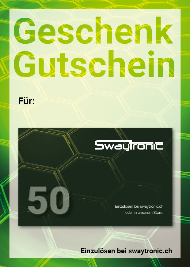 Geschenkgutschein Swaytronic CHF 50.00