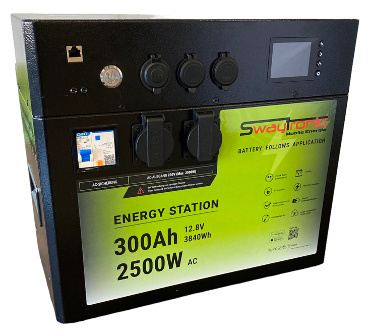 Energy Station 300Ah 2500W | Swaytronic